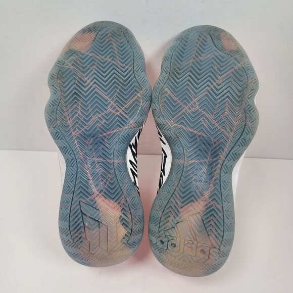 Adidas Dame 6 International Women's Day Orange Black Shoes FW 3667 US Size 7 - Picture 9 of 10